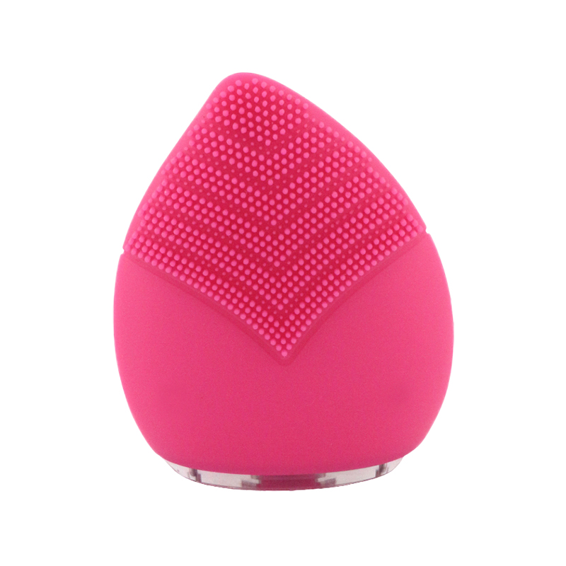 Silicone facial cleansing brush