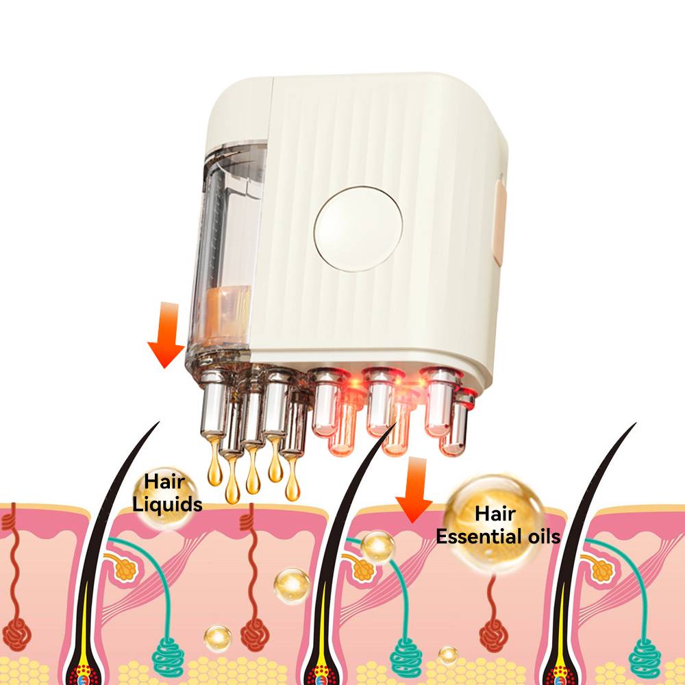 Scalp Massager Hair Oil Dispenser